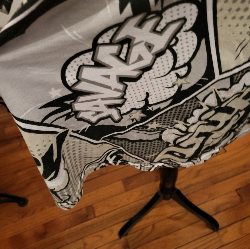 4/$19 Graffiti print DRIP Graphic Tee  by Bailey apparel size Large Streetwear - Picture 4 of 8